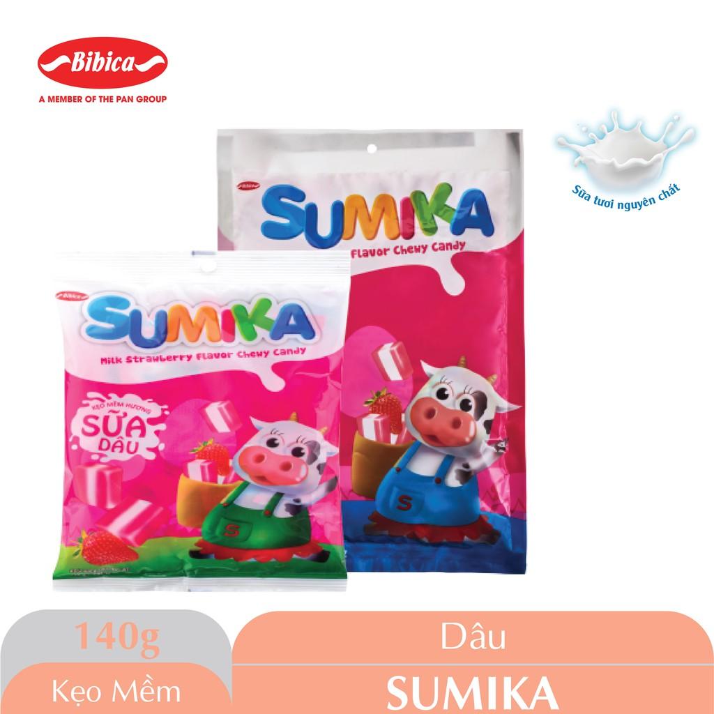 Kẹo sữa mềm Sumika 140 gram Bibica