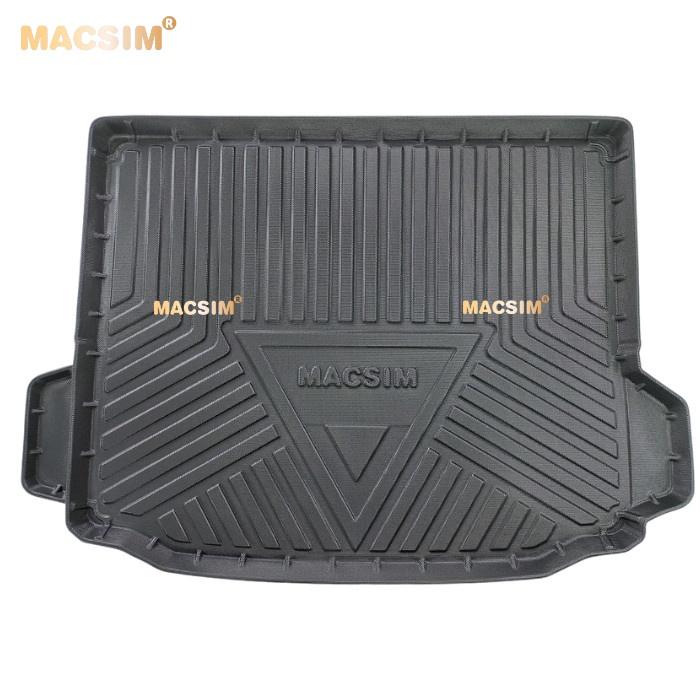 Lót cốp xe ô tô  BMW X3 2018-2022 chất liệu TPV thương hiệu Macsim màu đen hàng loại 2