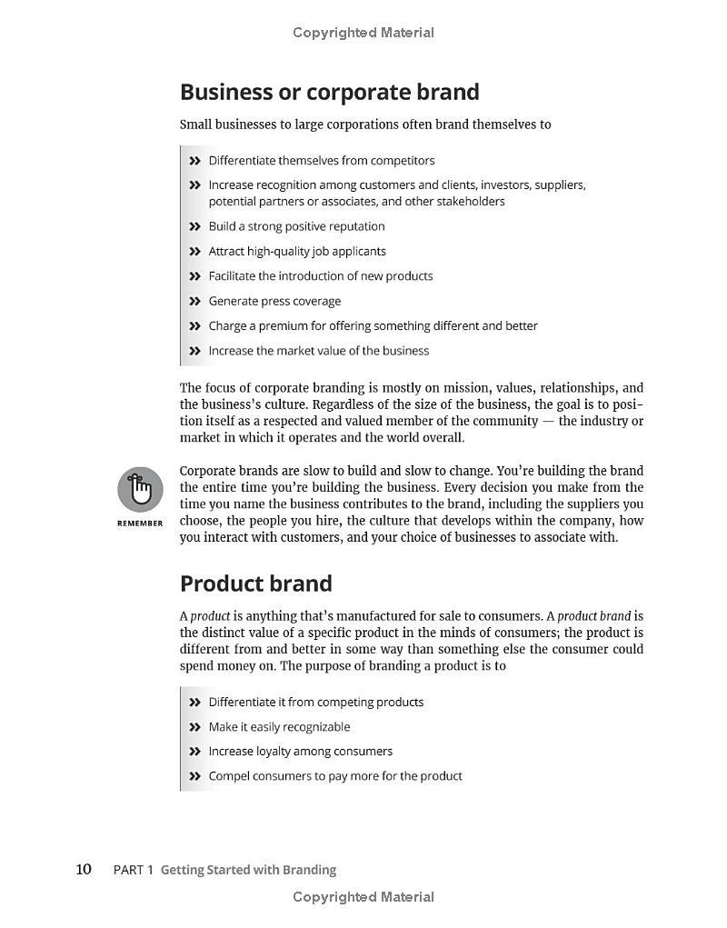 Sách ngoại văn: Launching &amp; Building A Brand For Dummies