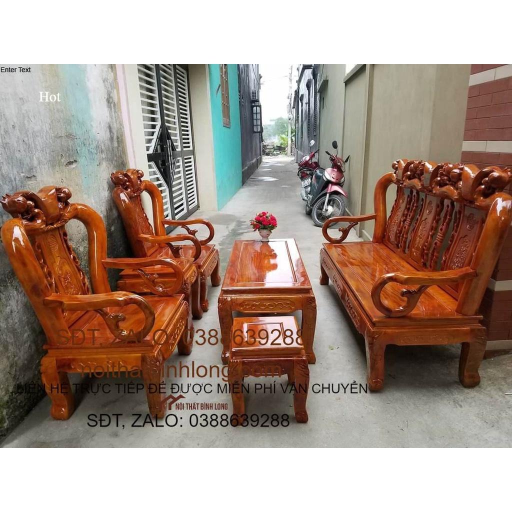 Bộ bàn ghế gỗ - Đồ Gỗ Bình Long 0388639288