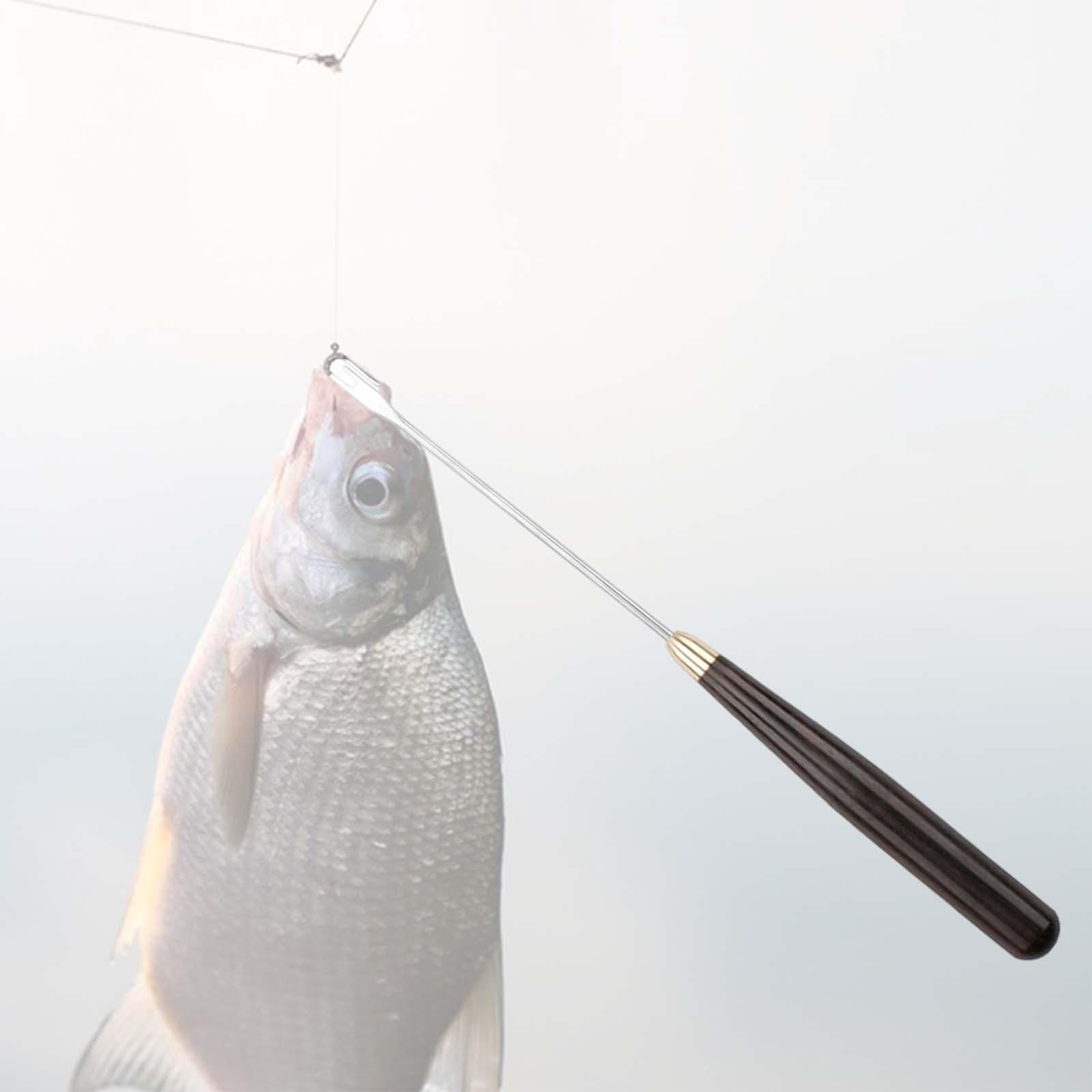 2pcs Stainless Steel Fish Hook Remover Disgorger Fishing Tackle Practical
