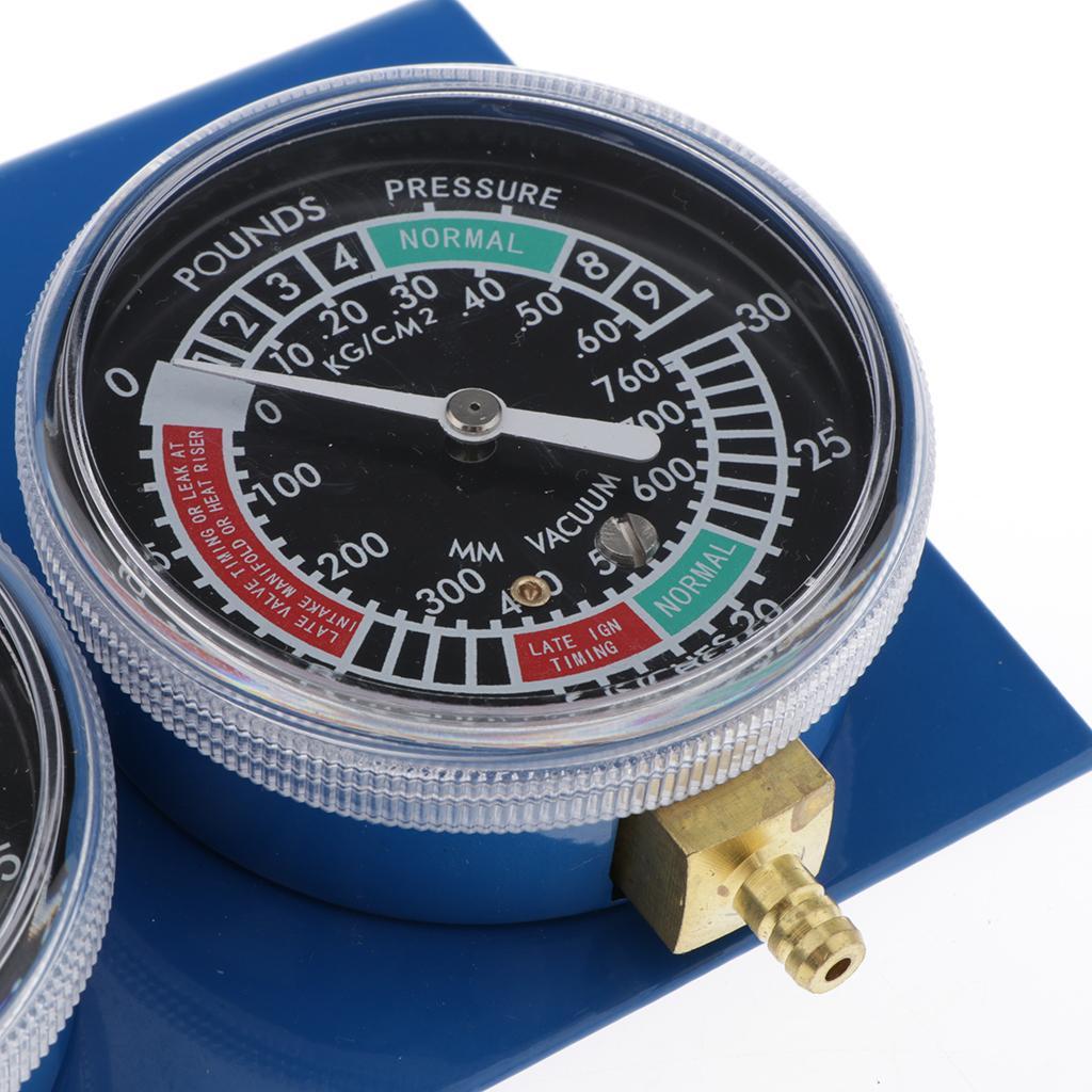 2Pcs Carb Carburetors Synchronizer Vacuum Balancer Gauge 2 Cylinder Set