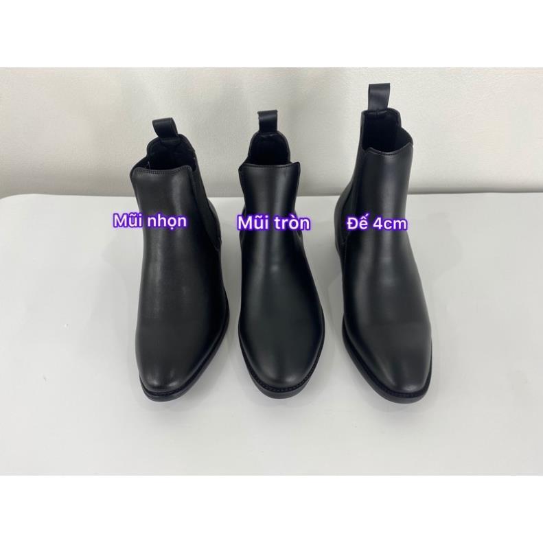 Hàng cao cấp (3 Kiểu Dáng) Chelsea Boots Classic, giày boot nam Local Shoes