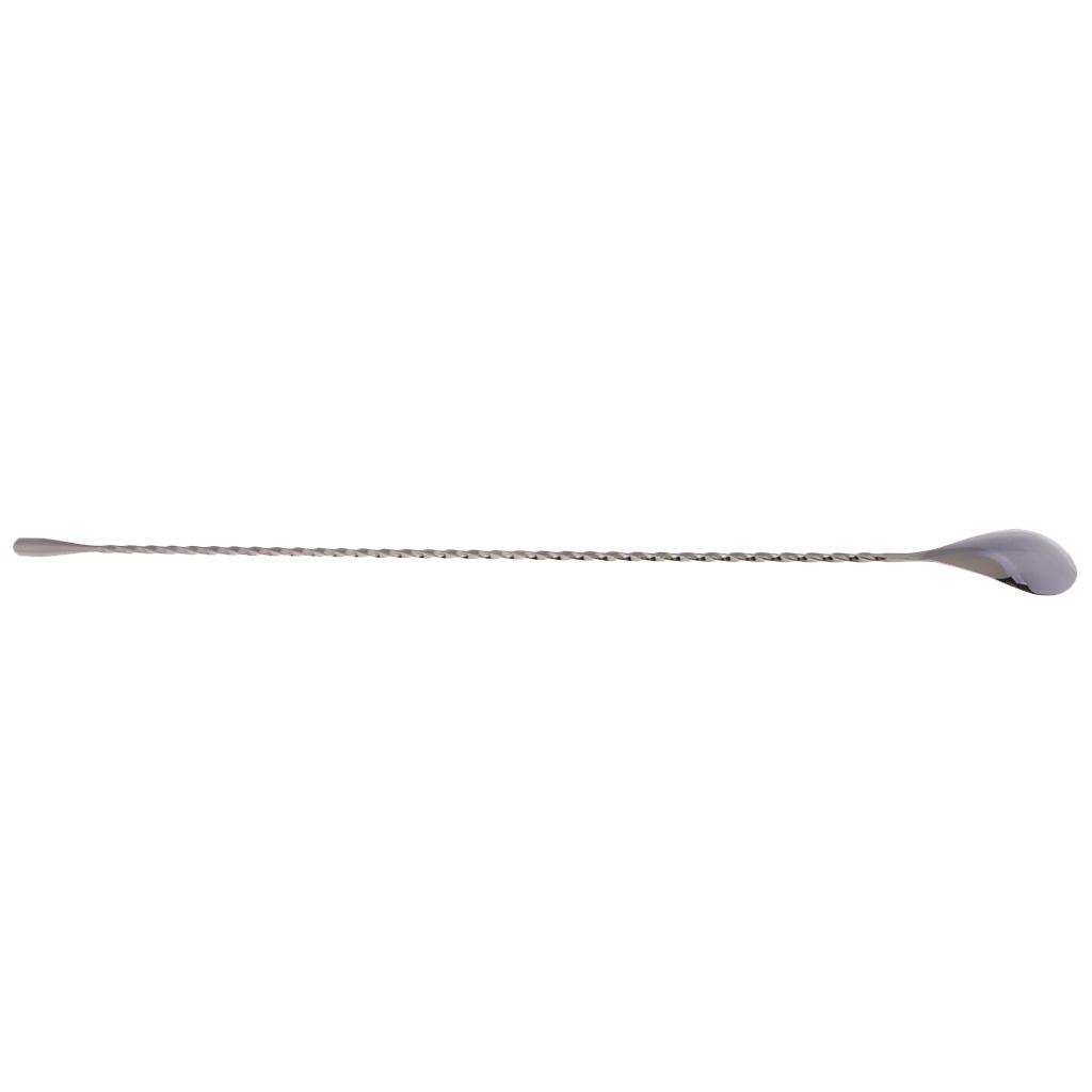 Stainless Steel Mixing Spoon Spiral Pattern Bar Cocktail Shaker Spoon Kitchen Utensils Bar Tools