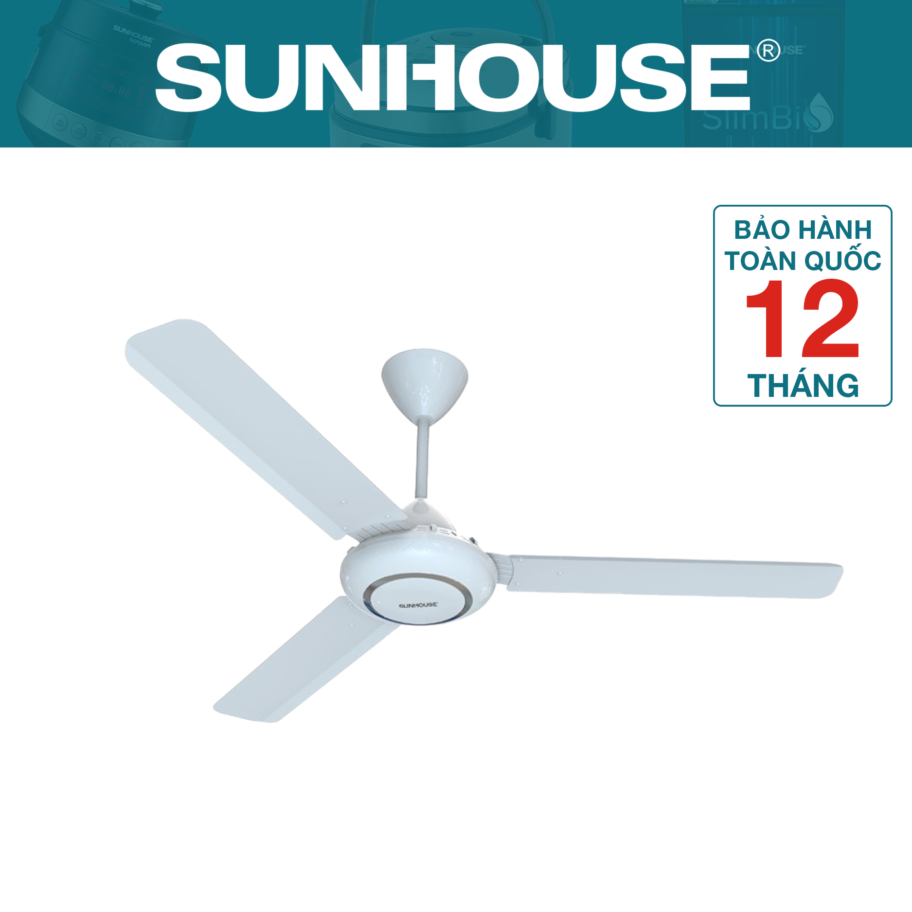 Quạt Trần Sunhouse SHD7655 - Hàng chính hãng