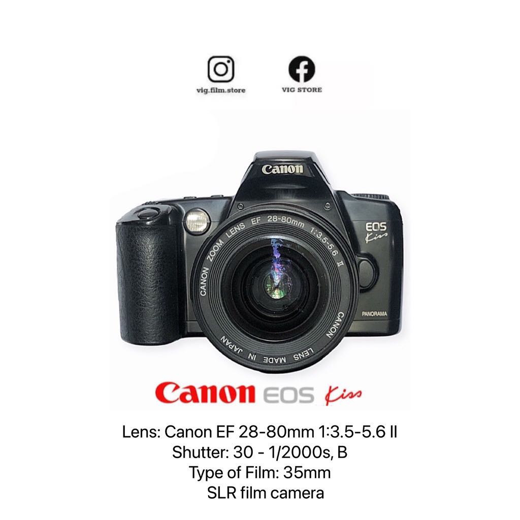 Series Canon SLR electric camera