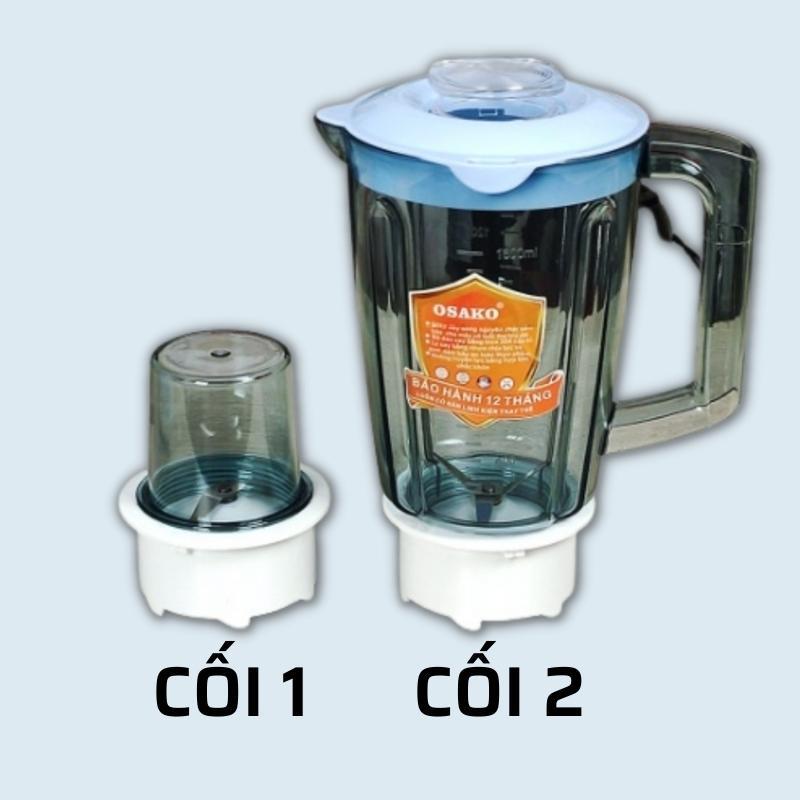 MÁY XAY SINH TỐ OSAKO OS - 09, 2 CỐI CÔNG SUẤT 400W MẠNH MẼ DUNG TÍCH 1.5L