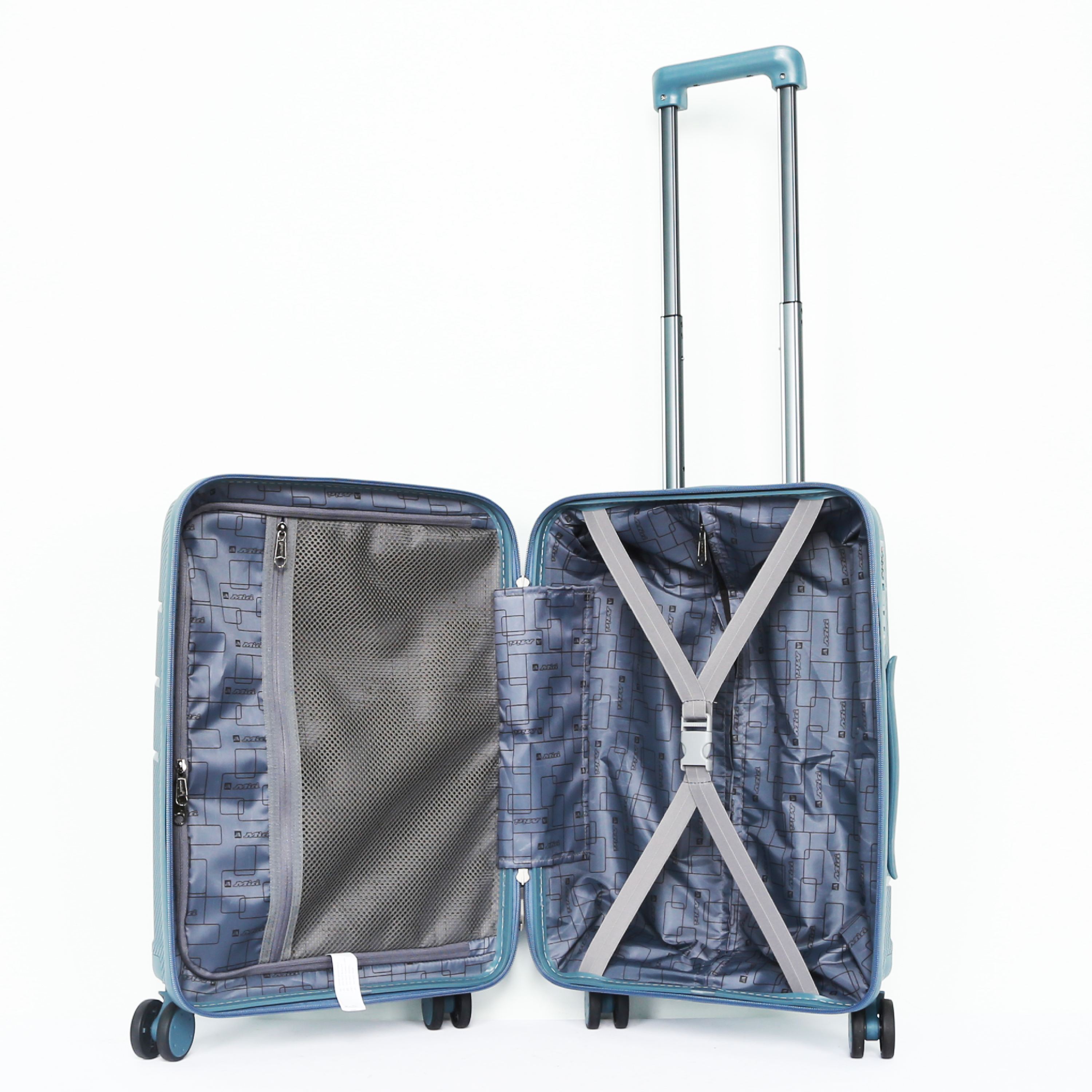 Vali kéo du lịch Miti VL513049 nhựa 20 inch hành lý xách tay bảo hành 12 tháng