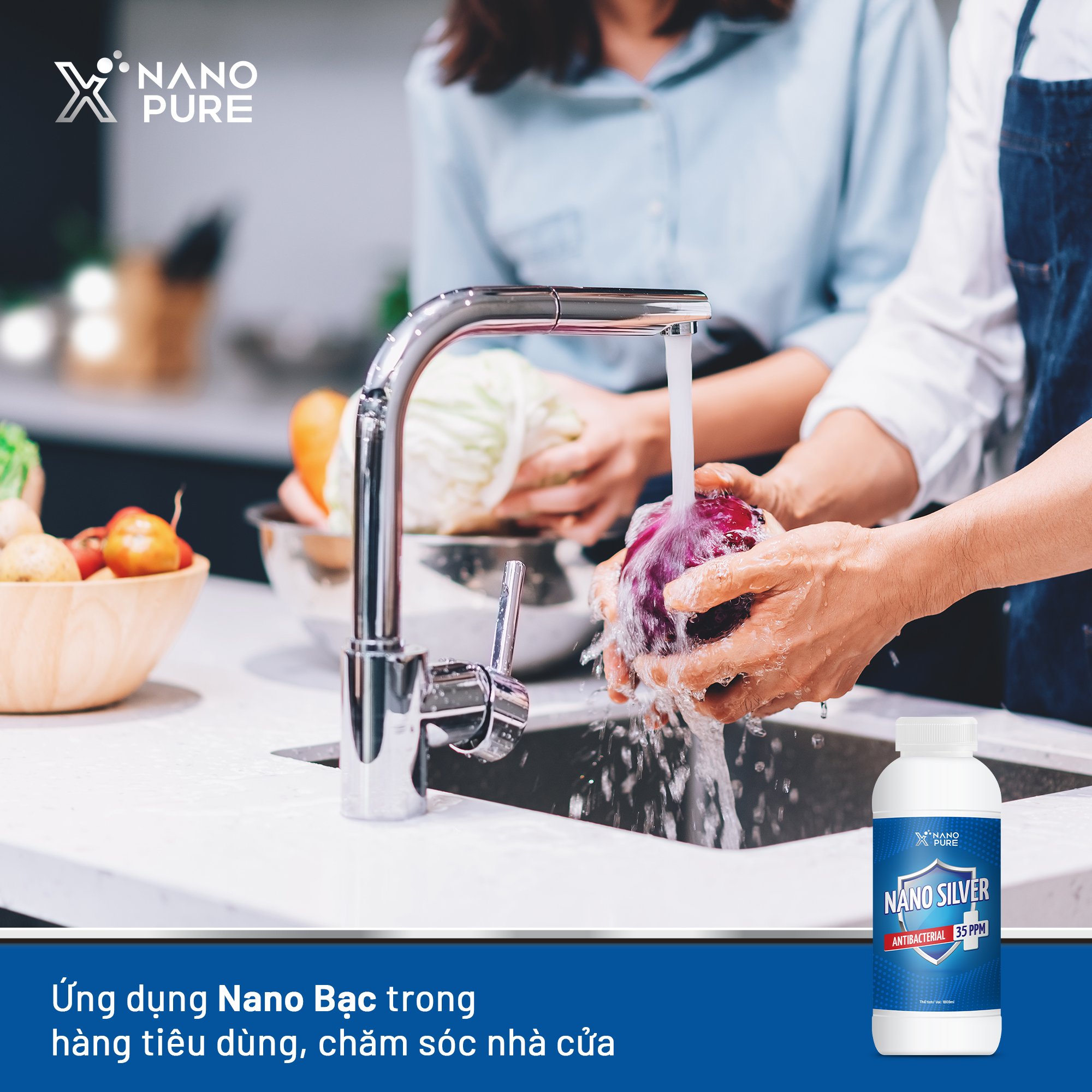 DUNG DỊCH NANO SILVER NANO XPURE ANTIBACTERIAL 35PPM 1L+CHAI XỊT NANO BẠC KHỬ MÙI VỆ SINH CƠ THỂ 500ML-KHỬ MÙI, KHÁNG KHUẨN-AHT CORP (AHTC)