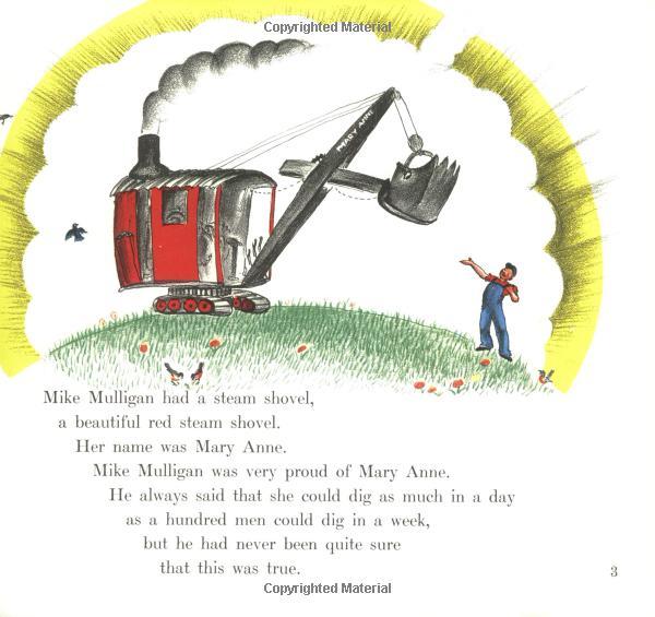 Mike Mulligan And His Steam Shovel Lap Board Book