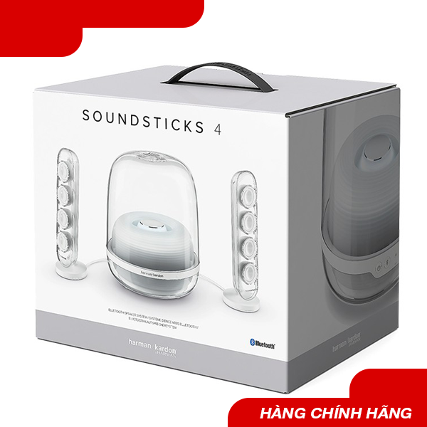 Loa Harman Kardon SoundStick 4 White - Hàng Chính Hãng