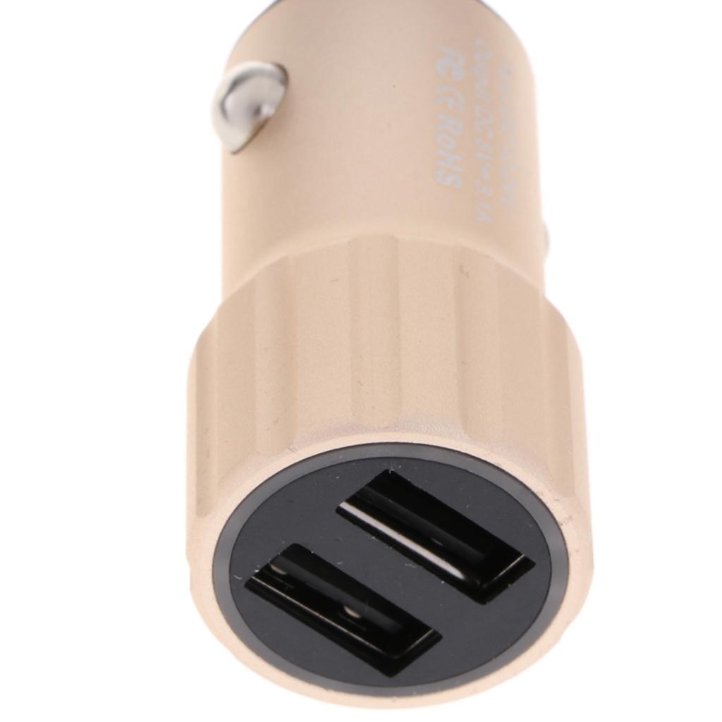 Universal Dual USB Car Charger 2 Port Adapter for Smart Phone