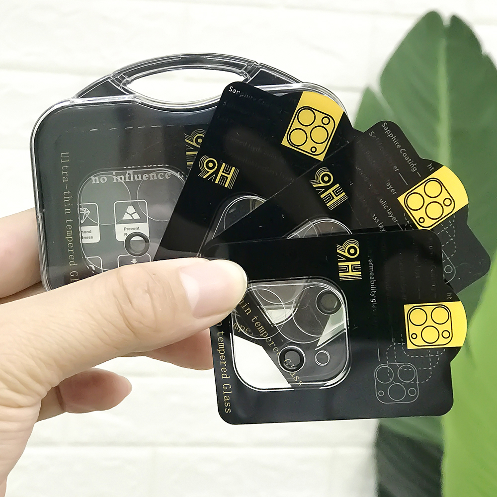 Kính Cường Lực Camera Cho IPhone 11, 11Pro, 11ProMax Loại A (Full Box) - DT066