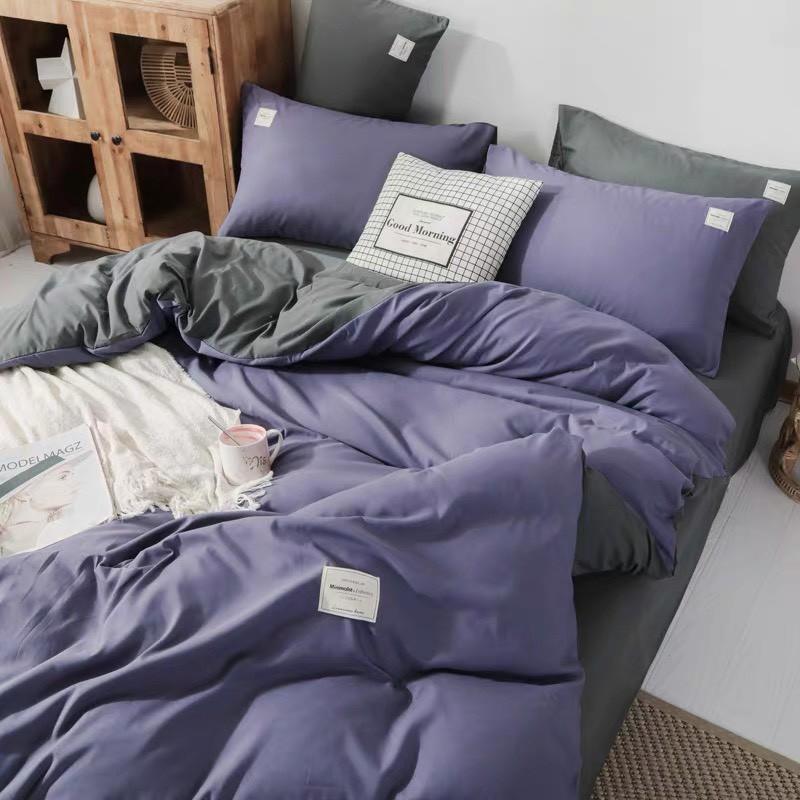 Bộ chăn ga gối Cotton Tici M2T bedding chăn ga Hàn Quốc màu sắc lạ mắt miễn phí bo chun drap ga giường