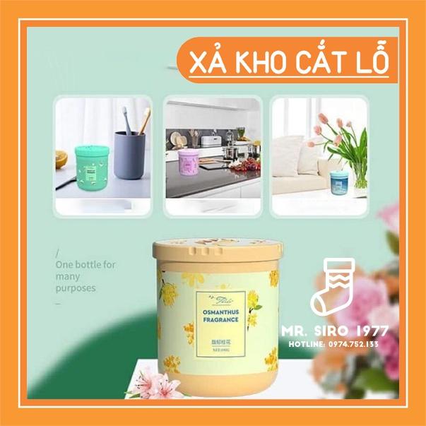 Sáp thơm phòng khử mùi phòng ngủ nhà vệ sinh toilet ô tô với 4 mùi mrsiro1977