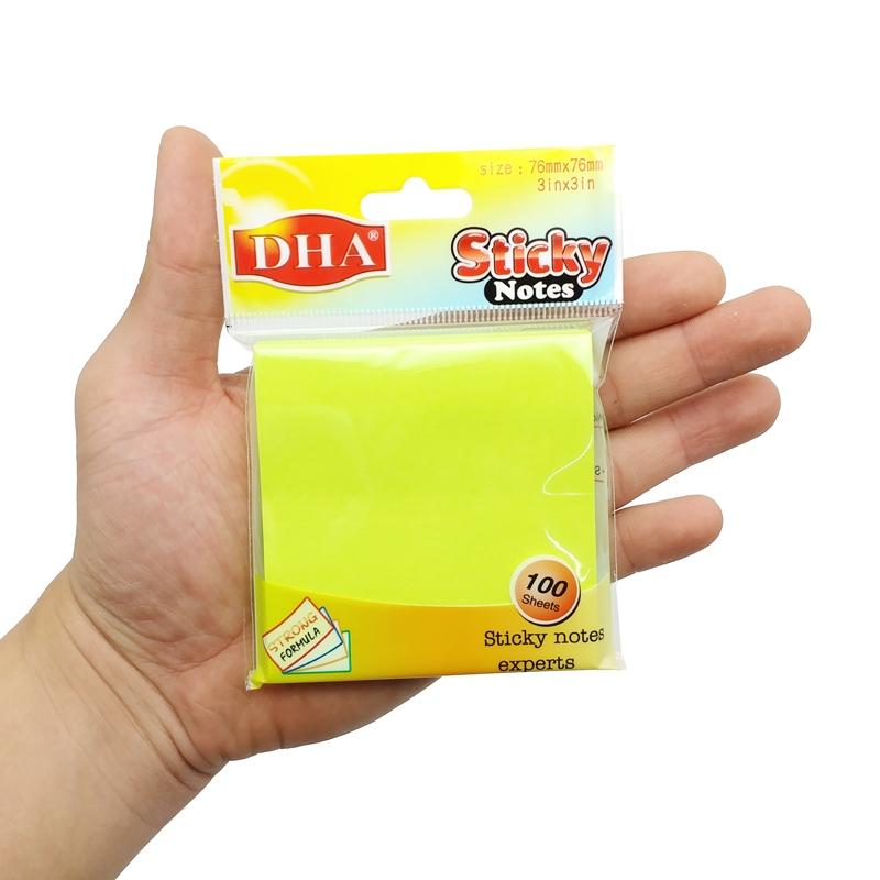 Giấy Note 76 x 76 mm - DHA DH-9703 - Màu Xanh Lá