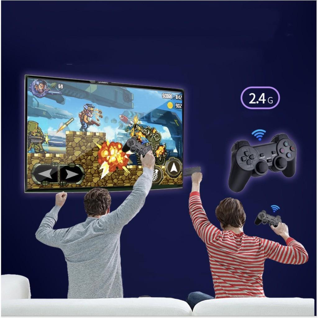 BỘ MÁY CHƠI GAME 3500 TRÒ CHƠI 2 TAY CẦM HDMI