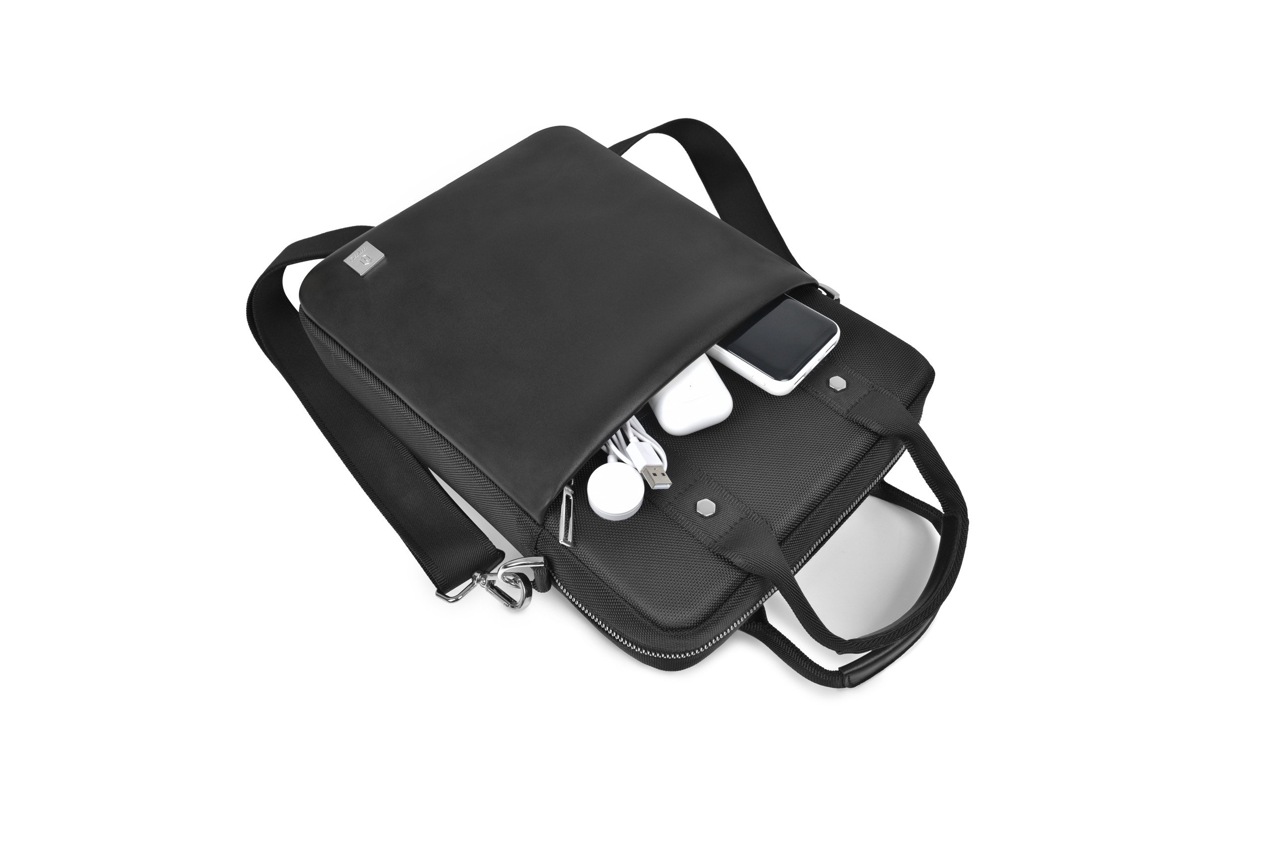 Túi Wiwu Hali Vertical Bag 14 inch cho máy tính bảng, macbook, laptop làm bằng vật liệu chống thấm nước, có ngăn để máy riêng - Hàng chính hãng