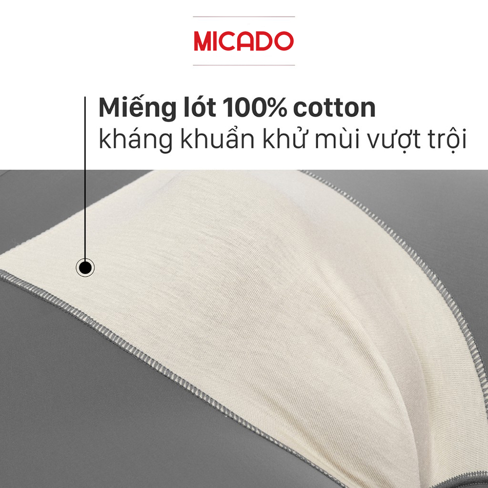 Combo 4 Quần lót boxer nam - Quần sịp đùi su đúc lụa sữa cao cấp không đường may Micado
