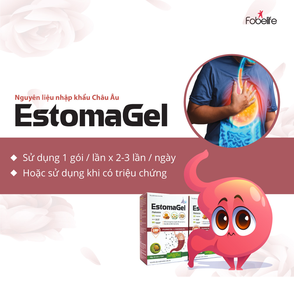Gói Uống Giảm Nhanh Cơn Đau Dạ Dày Trào Ngược Thực Quản ESTOMAGEL