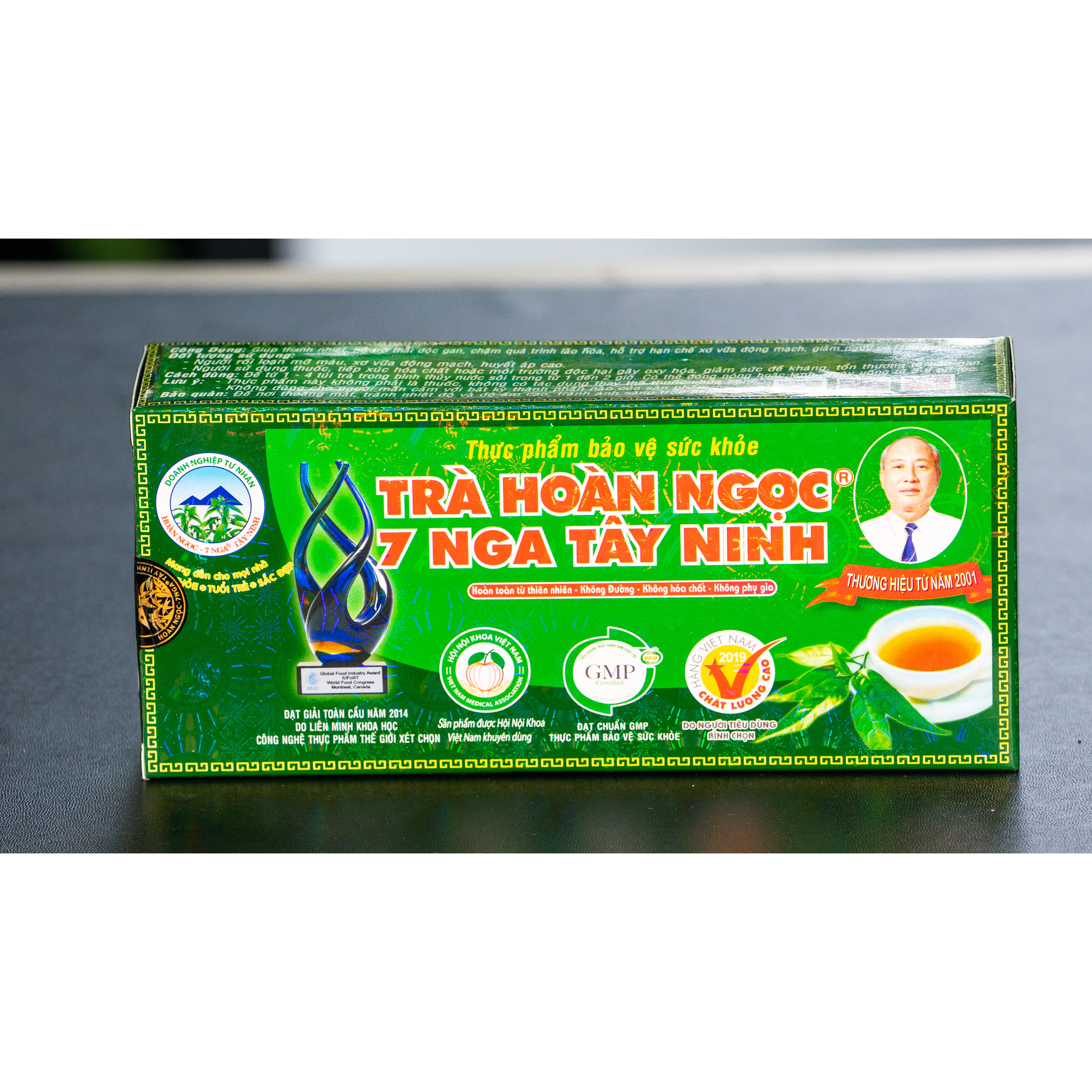 Trà Túi Lọc Hoàn Ngọc 7 Nga Tây Ninh ( Hộp xanh)