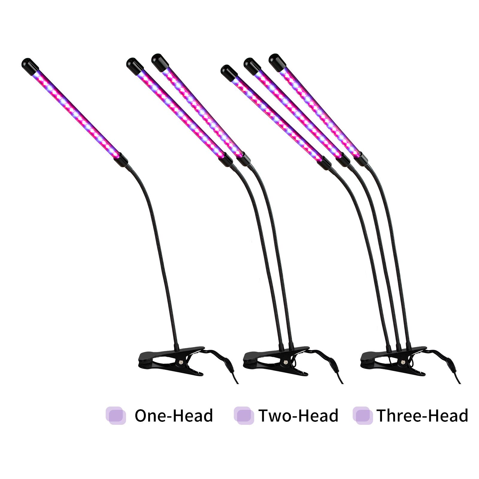 Set Đèn Quang Hợp Trồng Cây Cảnh Tại Nhà 3 Chế Độ Ánh Sáng 9 Cấp Độ Có Thể Điều Chỉnh Bộ Hẹn Giờ