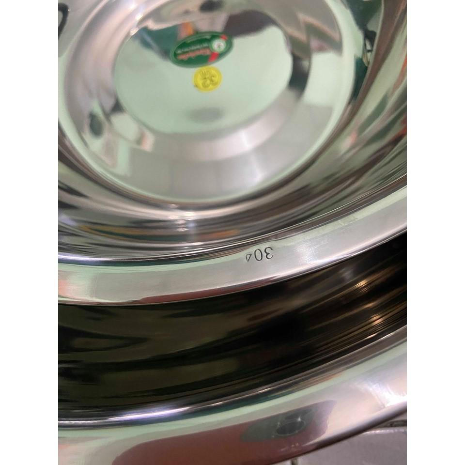 Bộ thau rổ inox 304