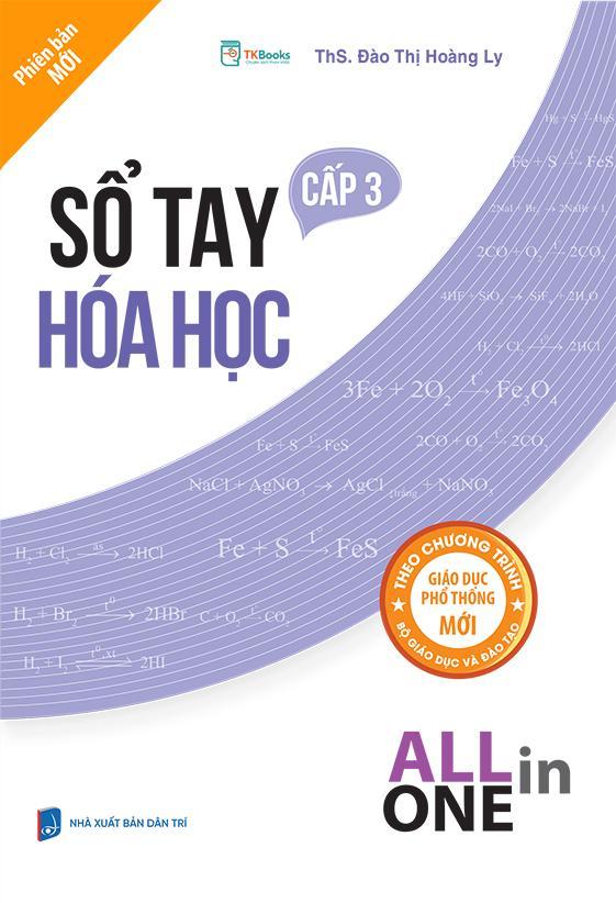 Sách - Sách All In One - Sổ Tay Vật Lý, Ngữ Văn, Sinh Học, Hóa Học Cấp 3