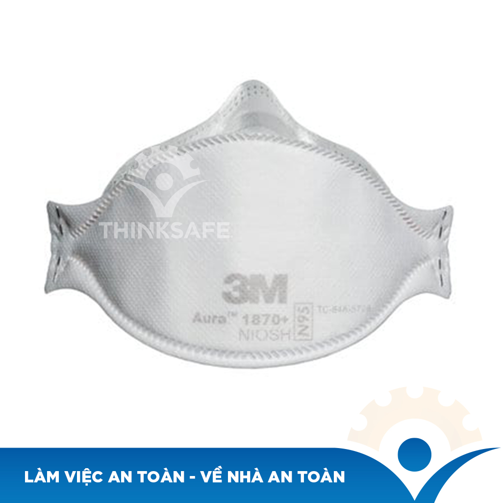 Khẩu trang N95 3M 1870+ Khẩu trang y tế dùng trong phẫu thuật đạt chuẩn N95 và P2 chống bụi chống độc phòng dịch chính hãng