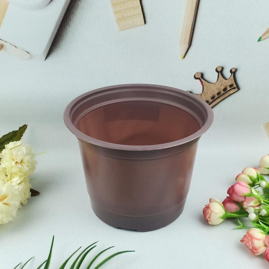 Combo 5 cái Chậu nhựa Mềm trồng cây 20x15cm