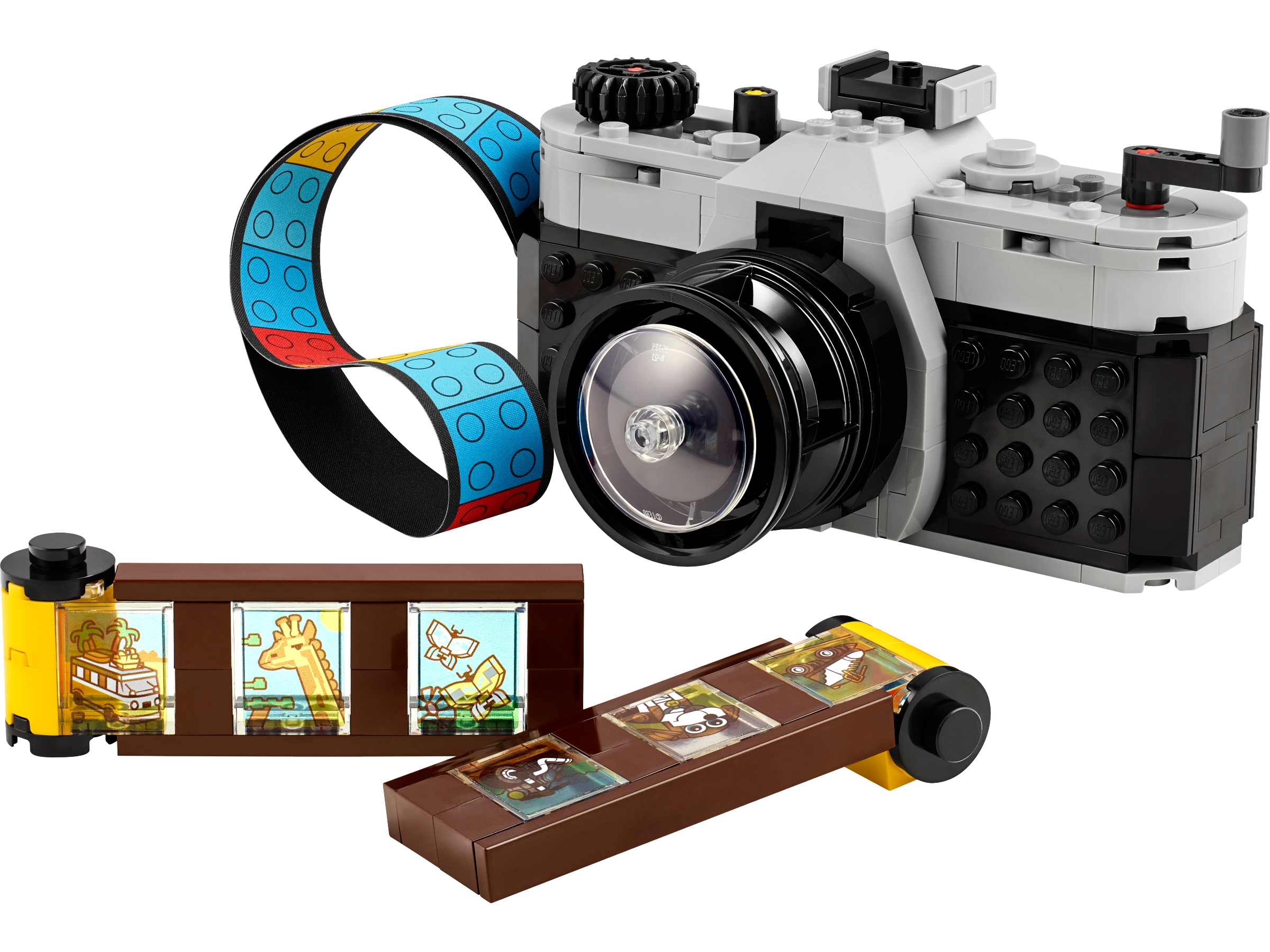 Đồ Chơi Lắp Ráp Máy Ảnh Retro 3 In 1 - Retro Camera - Lego Creator 31147 (261 Mảnh Ghép)