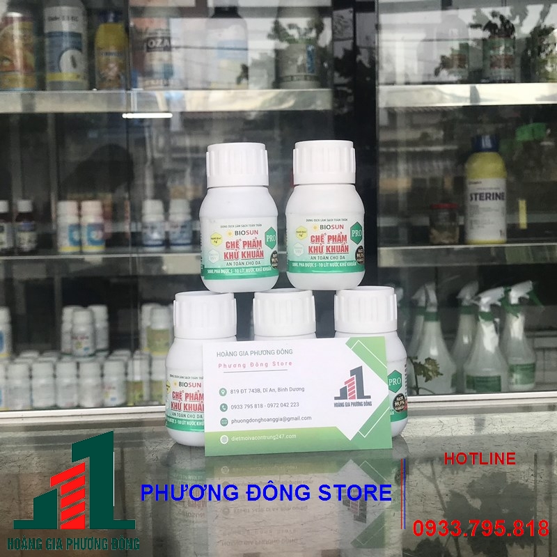 Dung dịch khử khuẩn BIO SUN _ CHAI 50ml