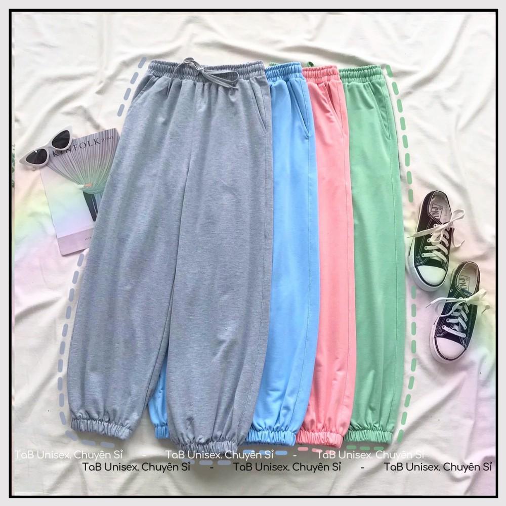 Quần Jogger Basic - Ống Rộng kiểu Ulzzang (ẢNH THẬT) - TAB UNISEX