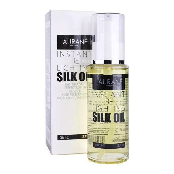 [+Tặng mũ trùm] Tinh dầu bóng mượt tóc Aurane Re-Lighting Silk Oil 100ml