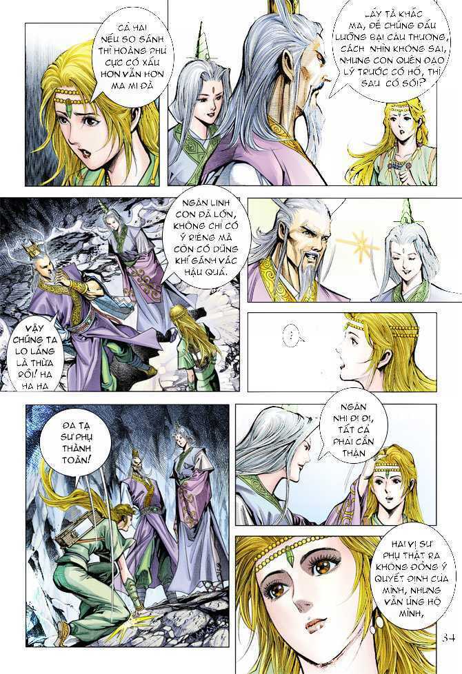 thiên tử truyền kỳ 5 - như lai thần chưởng chapter 116 34