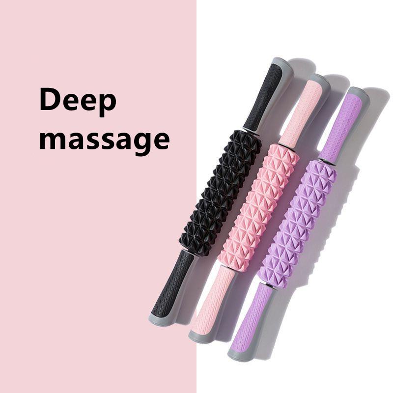 Thư Giãn Cơ Bắp Con Lăn Tập Thể Dục Dính Spike Con Lăn Chân Máy Massage Stovepipe Con Lăn Xốp Thiết Bị Fascia Dính