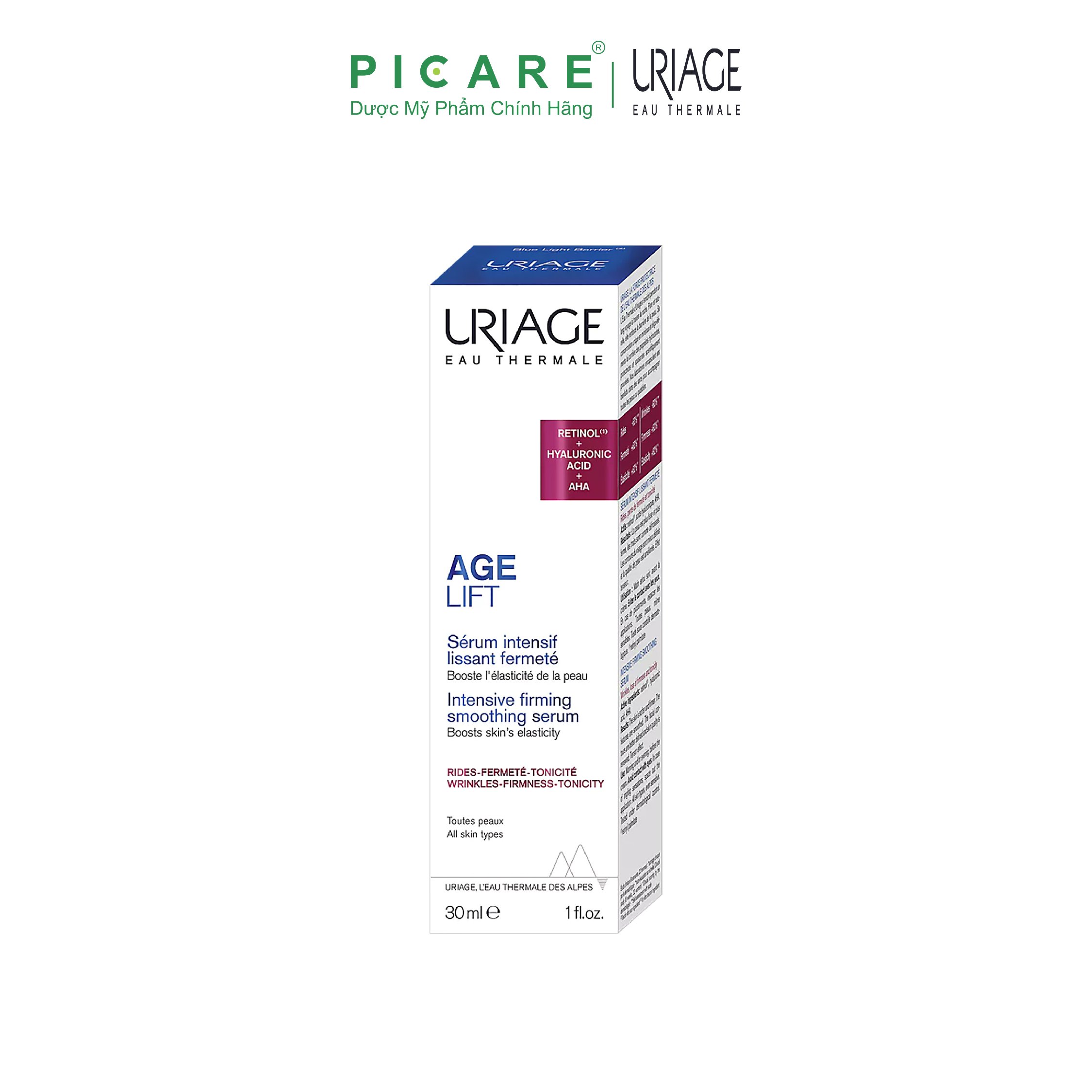 Tinh Chất Dưỡng Da Và Ngăn Ngừa Lão Hóa Da Uriage Age Protect Serum Intensif Mul-Act 30ml