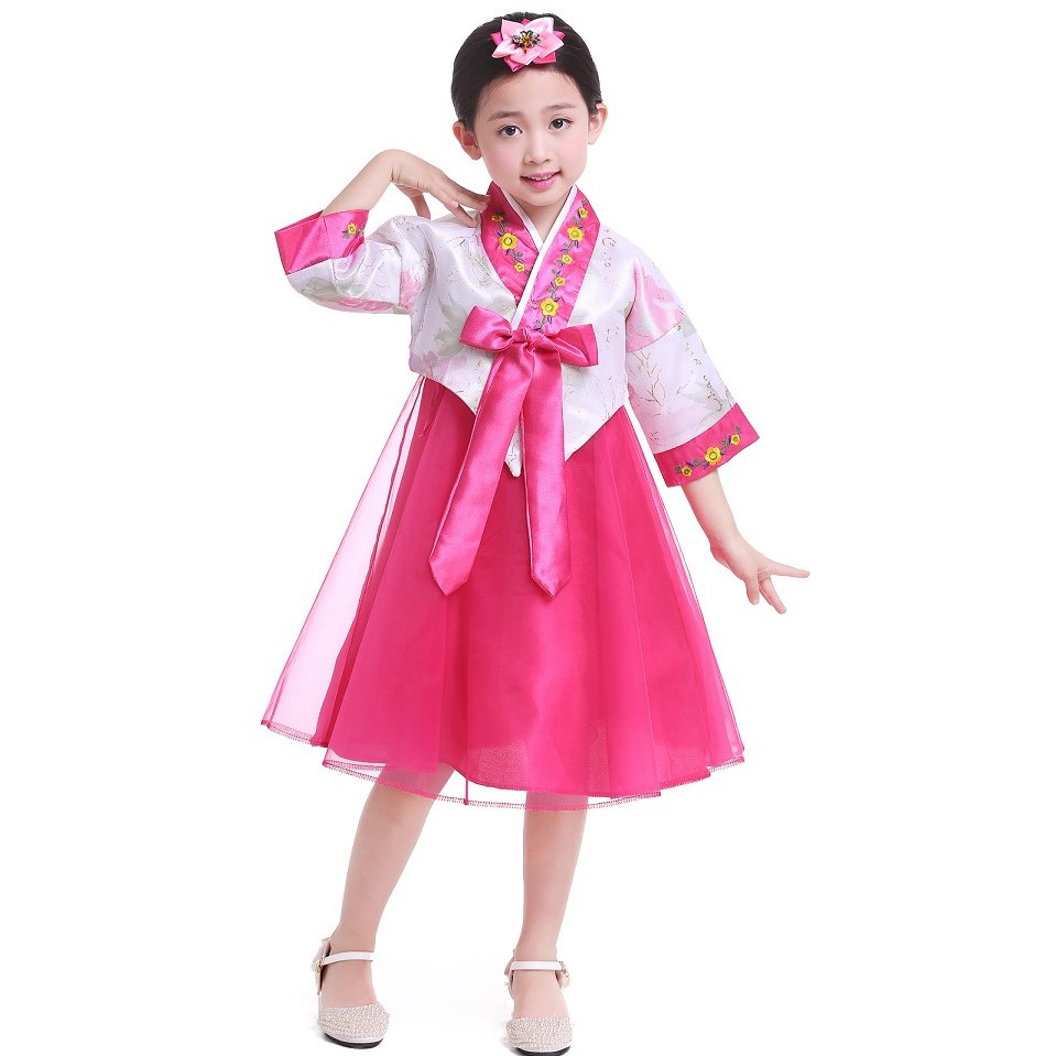 Đầm hanbok cho bé gái