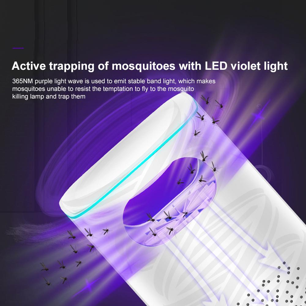 Máy diệt muỗi điện tử Đèn LED bẫy muỗi Zapper Mạnh mẽ