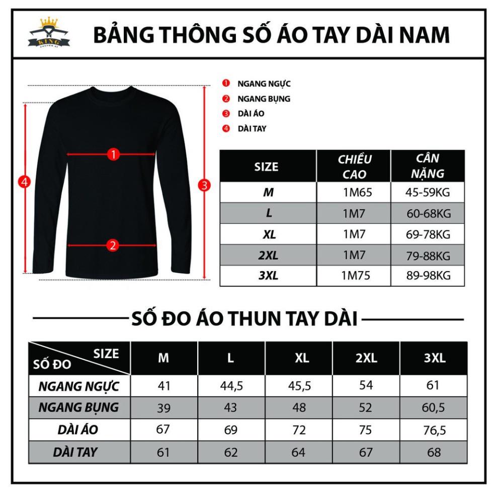 Áo thun nam tay dài Dáng body giữ nhiệt (W03)