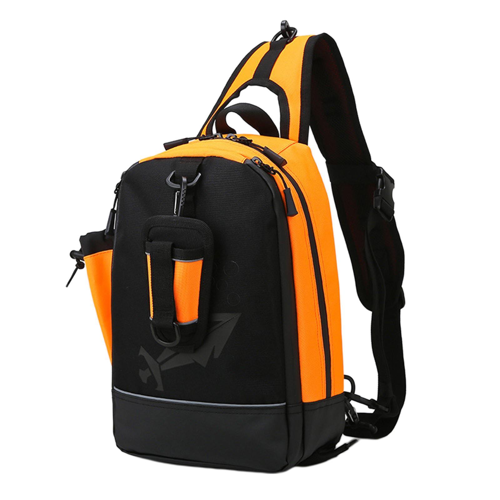 Oxford Cloth Chest Bag Men's Crossbody Sling Messenger Shoulder Pack for Outdoor Sports, Hiking, Camping Daypack Day Pack Pouch