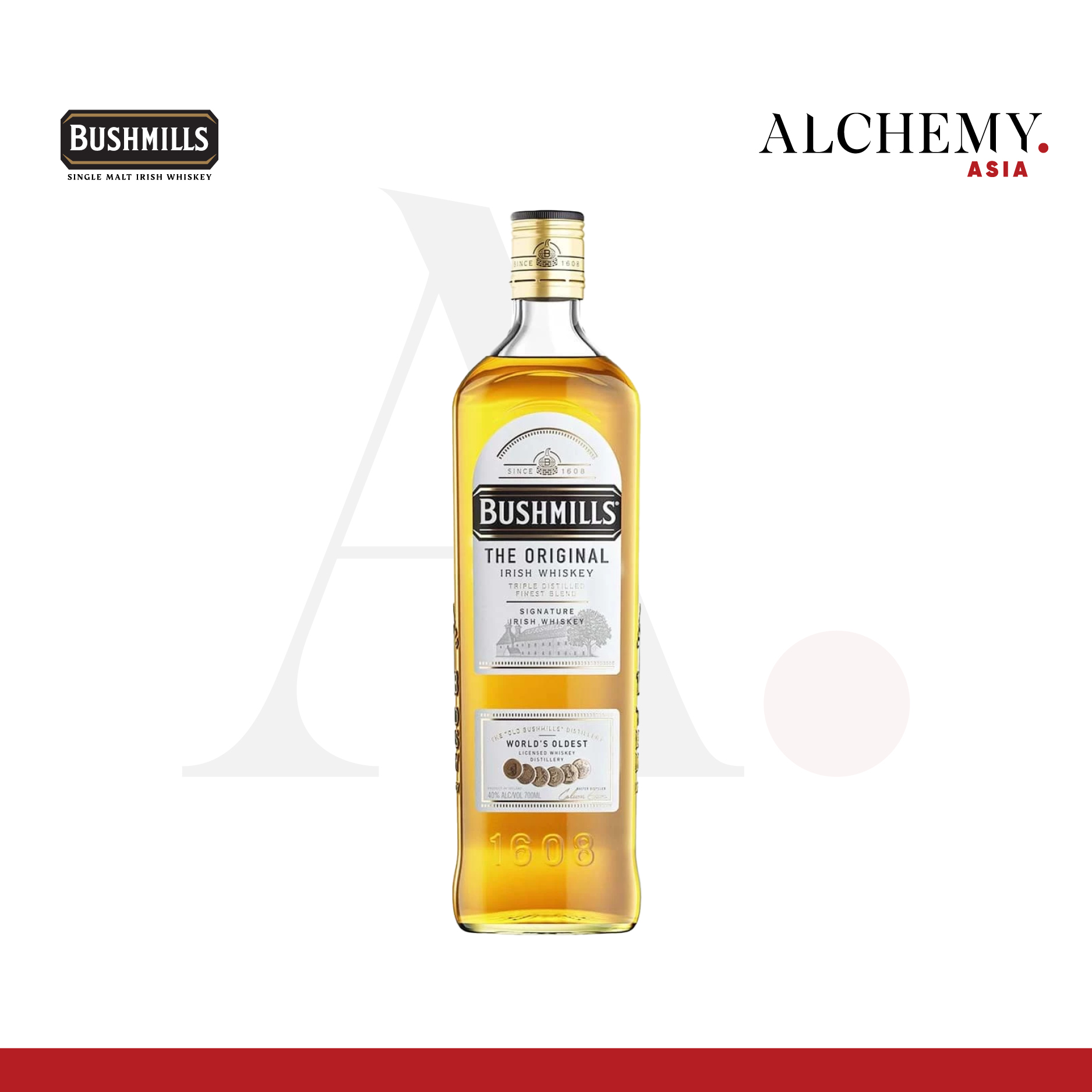 [TET EDITION 2024] Rượu Bushmills Original 40% 1x0.7L