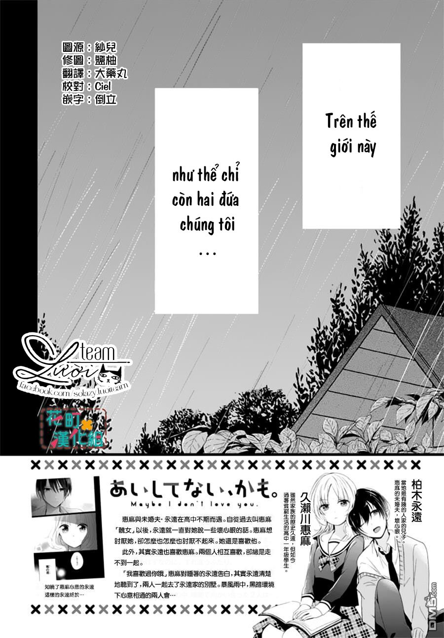 aishite nai, kamo chapter 6 1