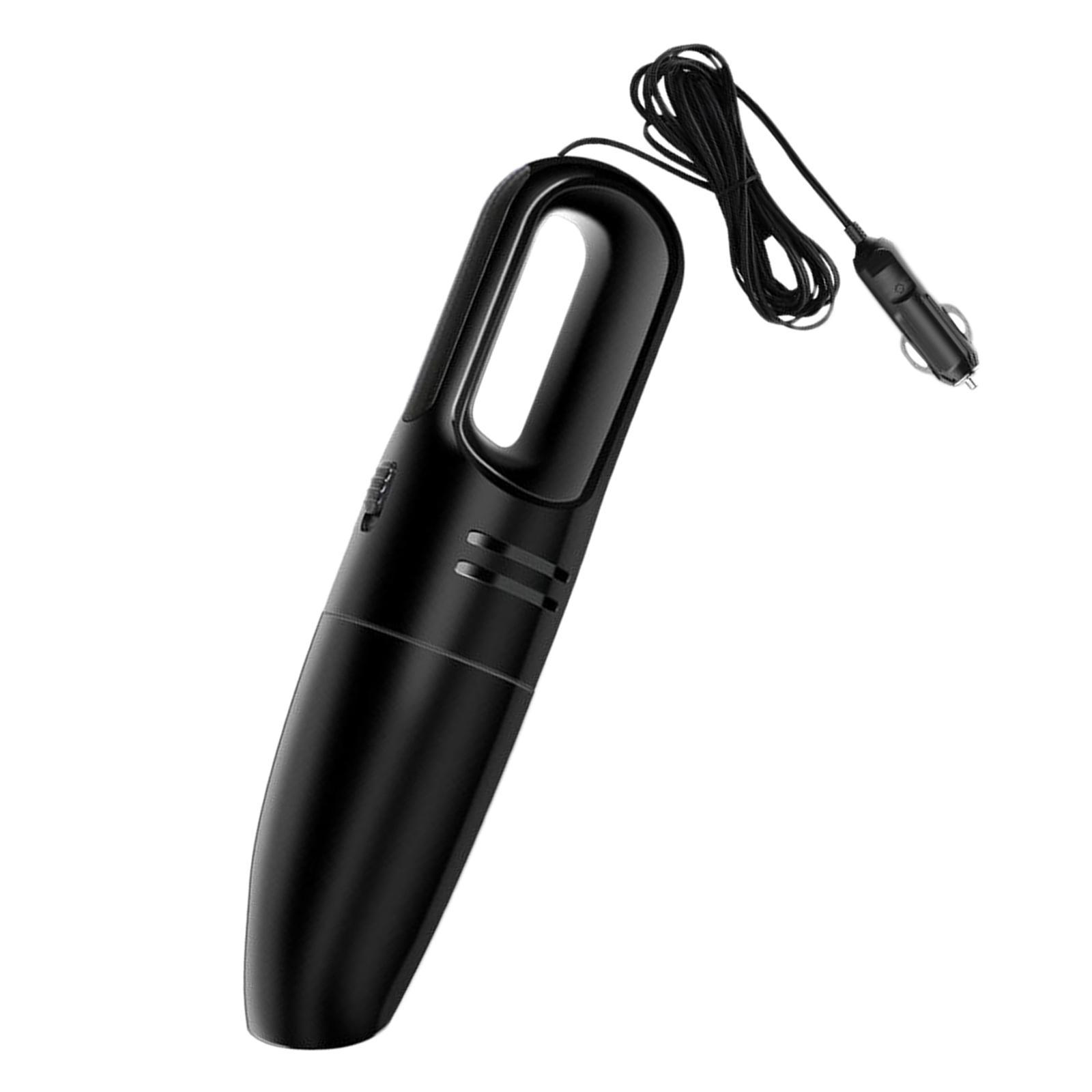 Portable Car Vacuum Cleaner, High Power Corded/Cordless Handheld Vacuum,12V 120W 6000PA for Car Interior Detailing Cleaning