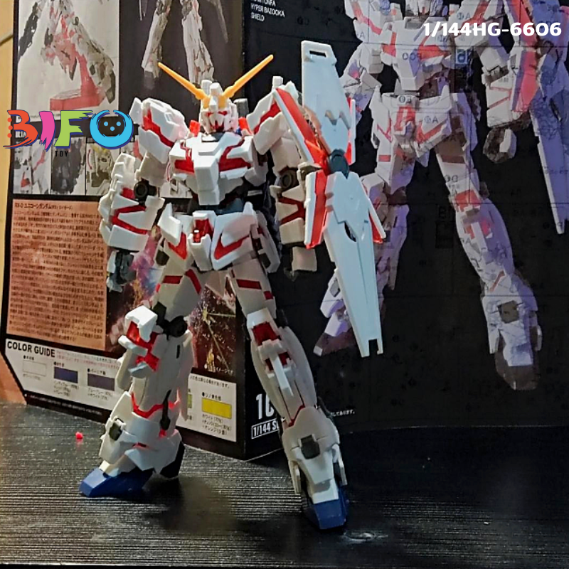 Mô Hình Gundam HG Unicorn Destroy Mode RX-0 HGUC 100 6606 1/144 High Grade Đồ Chơi Lắp Ráp Anime