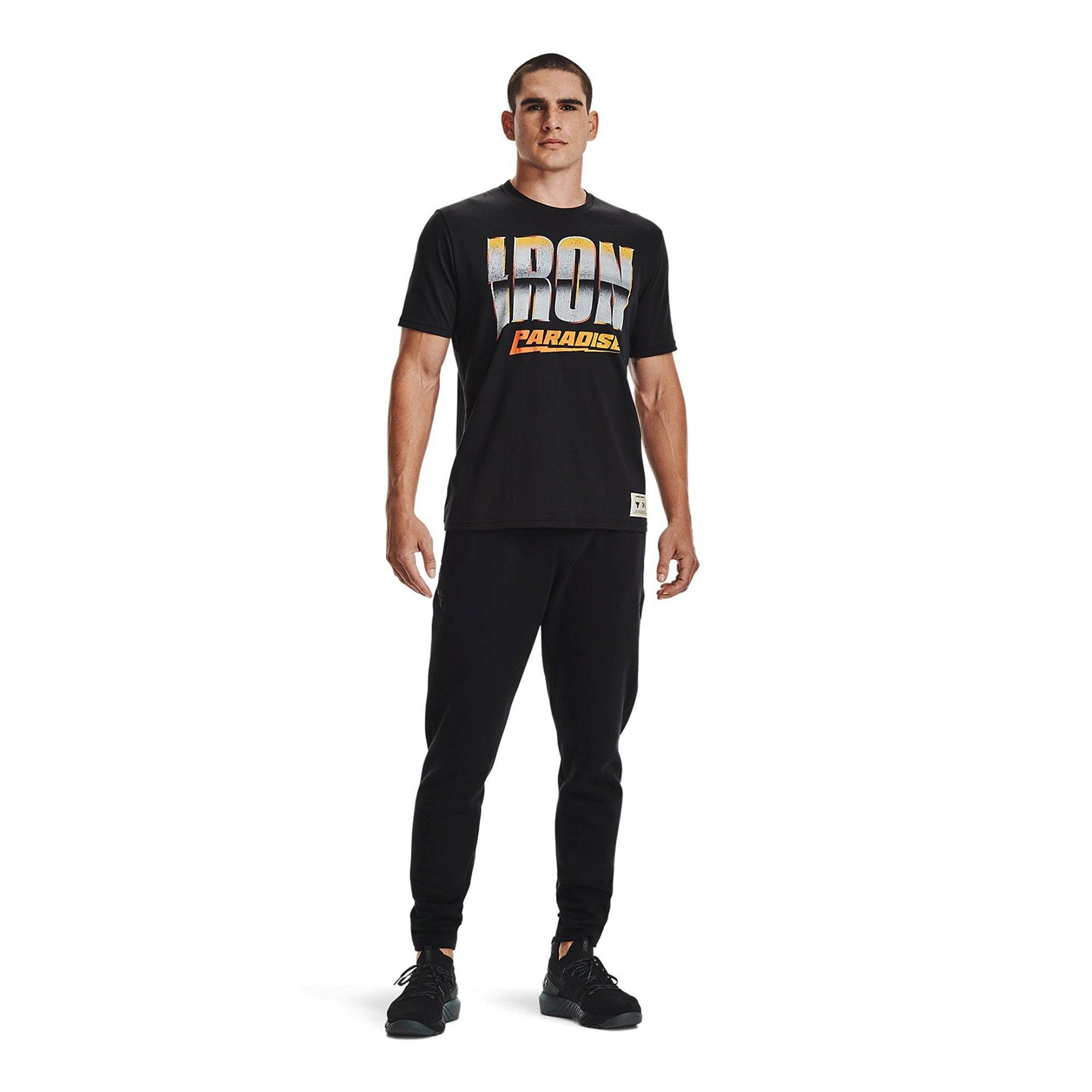 Áo thun tay ngắn thể thao nam Under Armour Project Rock Iron - 1363557