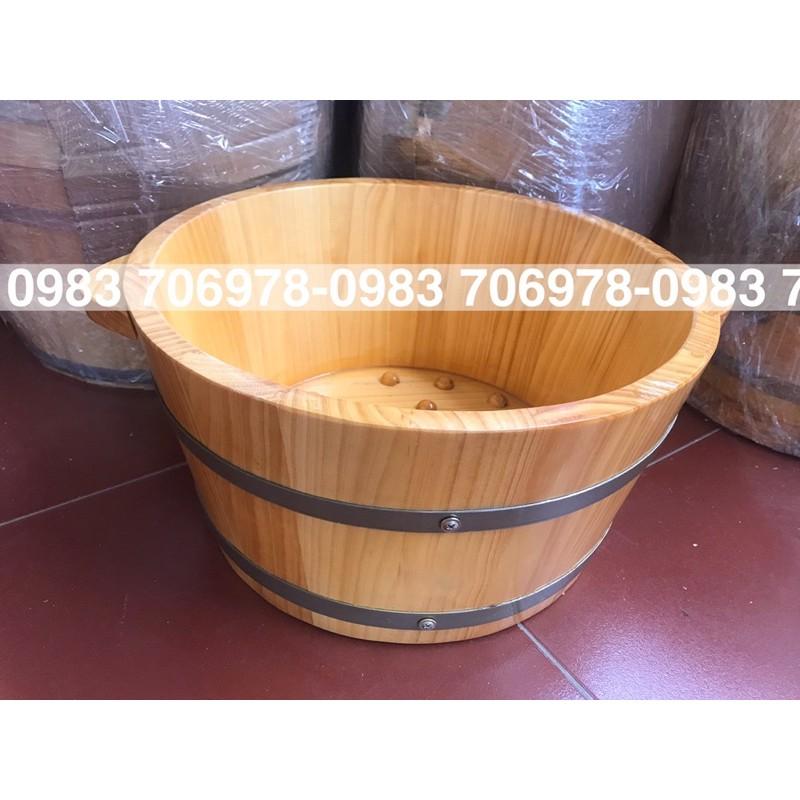 Chậu gỗ ngâm chân hàng đẹp