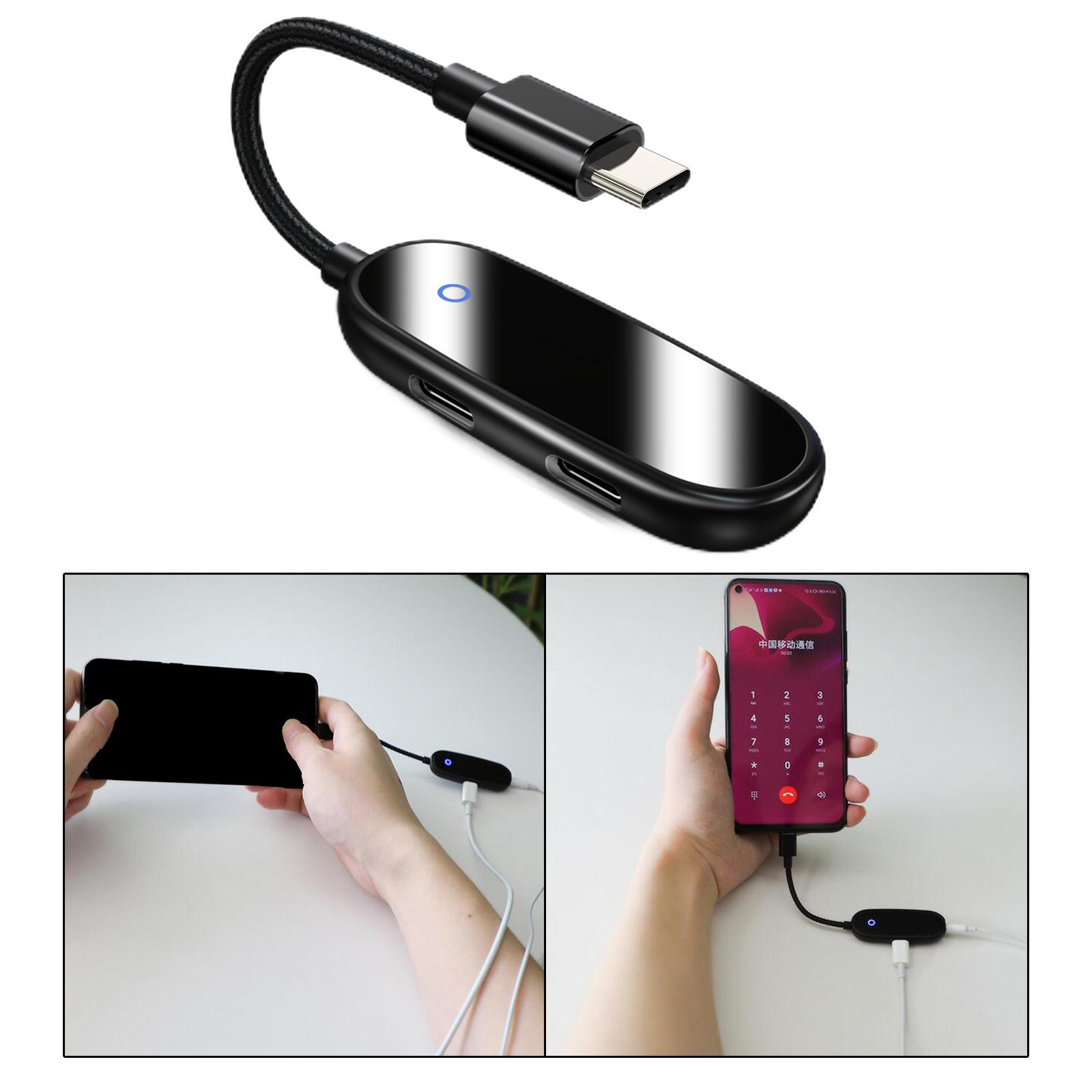 Usb-C Splitter Audio + Charge Adapter Premium Stereo