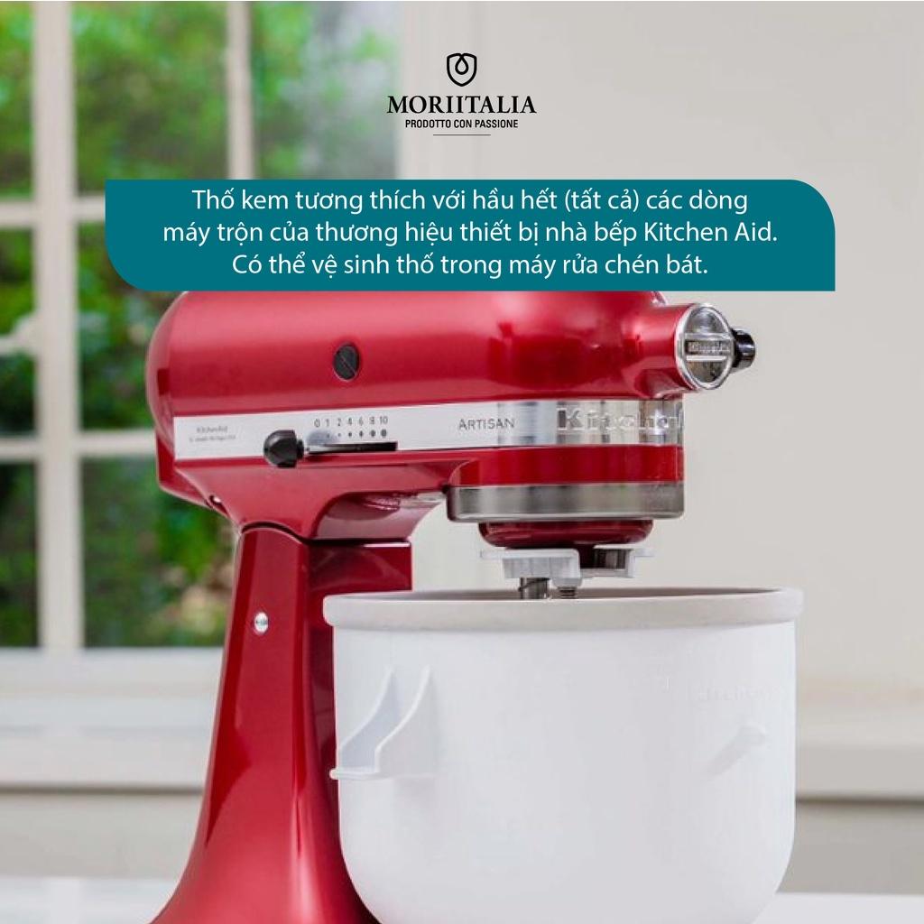 Thố làm kem chính hãng KitchenAid 1,9 lít chính hãng, tiện lợi 5KICA0WH