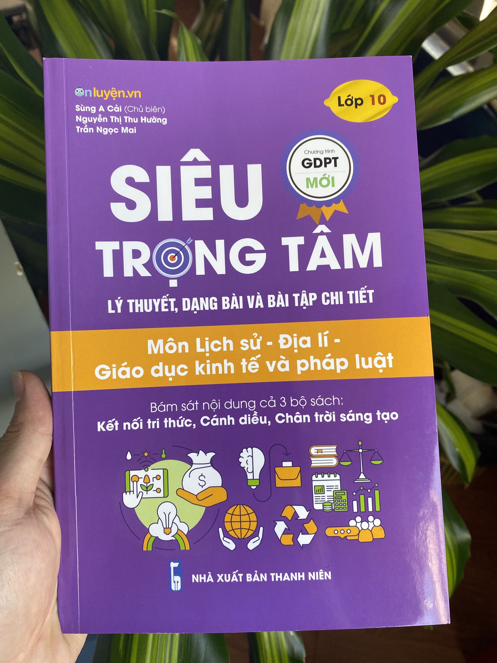 Sách Siêu trọng tâm 10 Khoa học xã hội cả 3 bộ Kết nối, Cánh diều, Chân trời đều học được